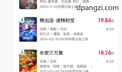 电影《八仙！》累计票房超 12.34 亿，进入中国影史动画片票房榜前十
